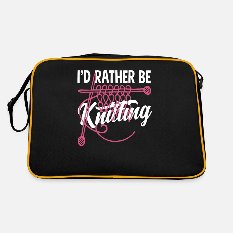 Better knitting than anything else Retro Bag