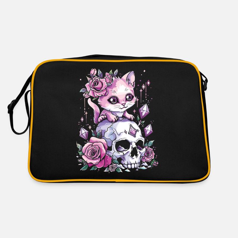 Kawaii Chat Pastel Goth Mignon Anime Sac Retro