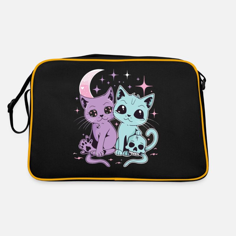 Kawaii Chat Pastel Goth Diabolique Sac Retro
