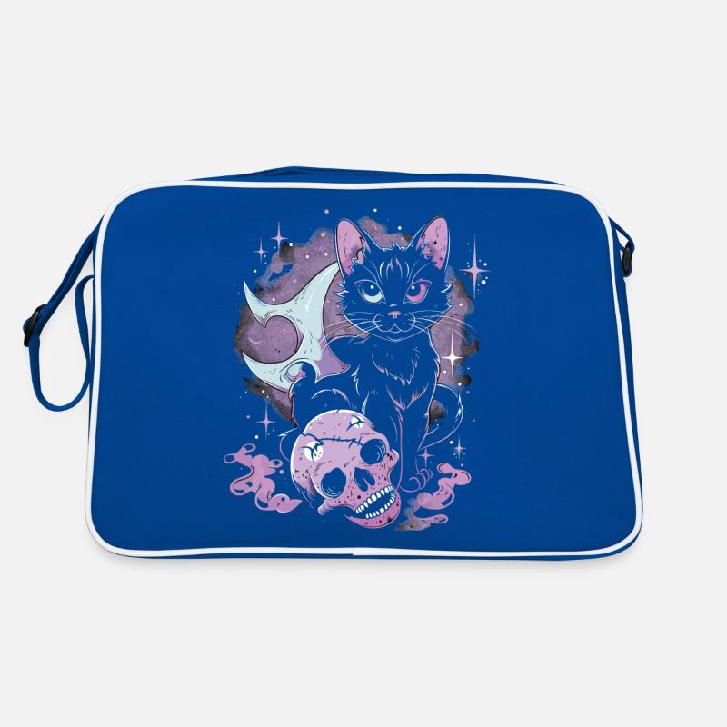 Kawaii Cat Pastel Goth Devilish Retro Bag