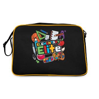 Équipe principale - Sac Retro - noir/or - Dos