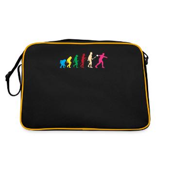 Lancer du disque Athlète Cadeau d’athlète - Sac Retro - noir/or - Dos