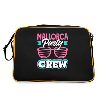 Mallorca Party Crew Mallorca Holidays - Retro Bag - black/gold - Back