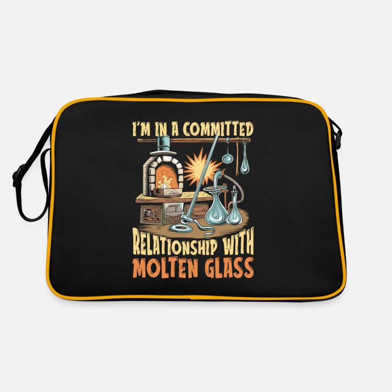 Soufflage de verre Sac Retro