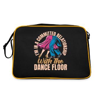 Dancing Dancers - Retro Bag - black/gold - Back