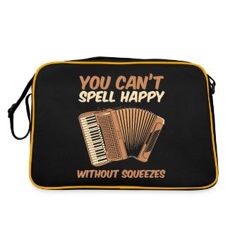 Accordion - Retro Bag - black/gold - Back