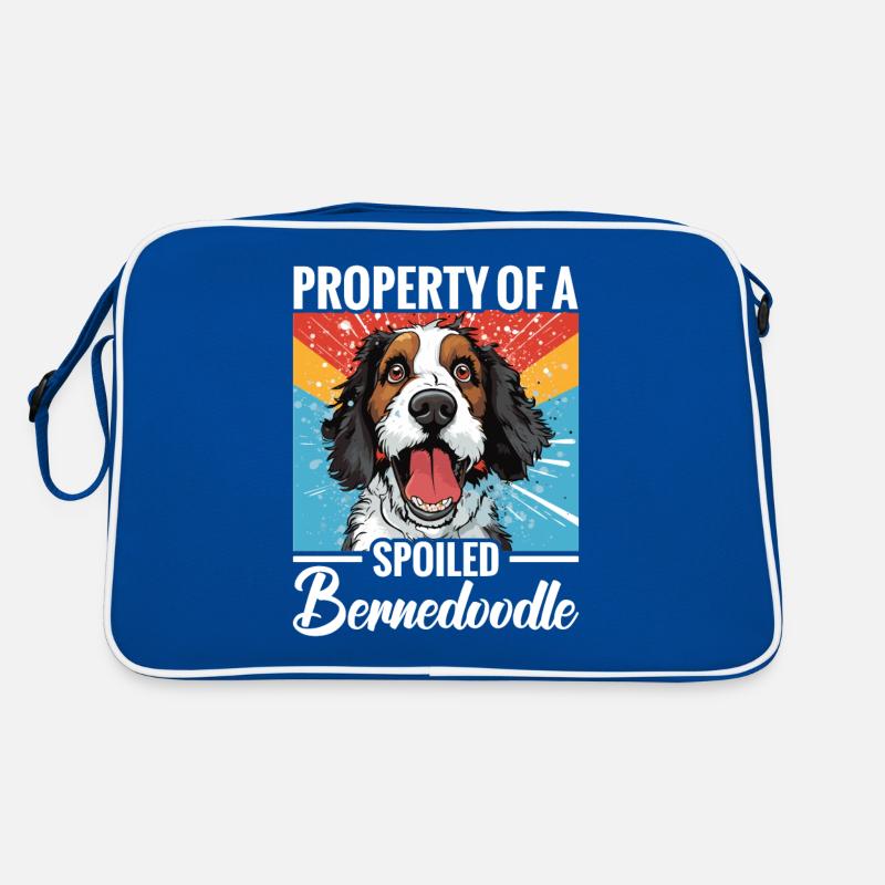 Propriété d’un Bernedoodle gâté Sac Retro