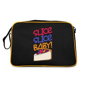 Slice Slice Baby for all cake and - Retro Bag - black/gold - Back