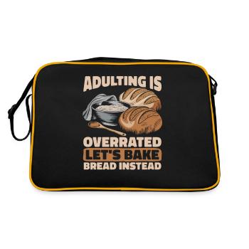 Bread - Retro Bag - black/gold - Back