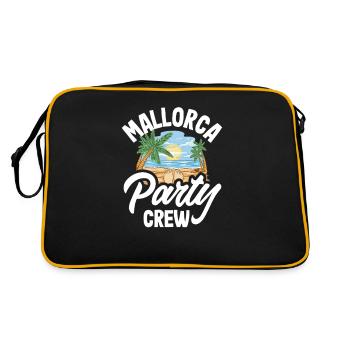 Mallorca Party Crew Mallorca Holidays - Retro Bag - black/gold - Back