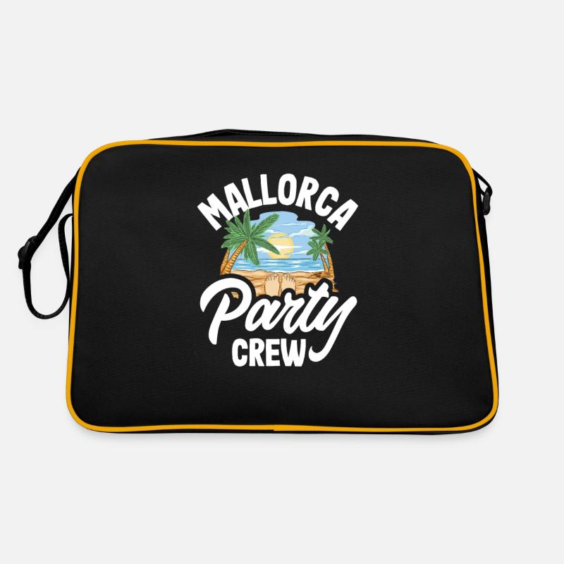 Mallorca Party Crew Mallorca Holidays Retro Bag