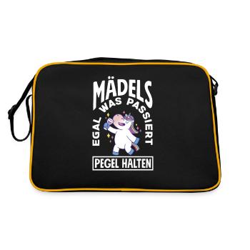 Mallorca Party Crew Mallorca Holidays - Retro Bag - black/gold - Back