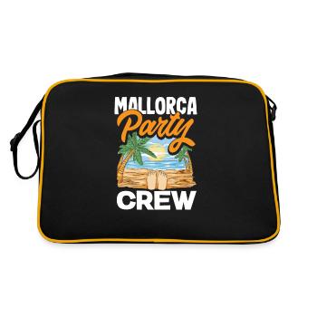 Mallorca Party Crew Mallorca Holidays - Retro Bag - black/gold - Back