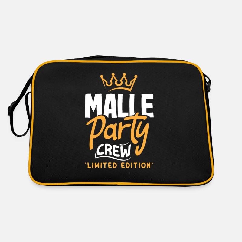 Mallorca Party Crew Vacances Majorque Sac Retro