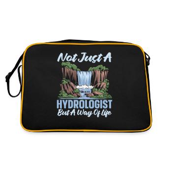 Hydrologue - Sac Retro - noir/or - Dos