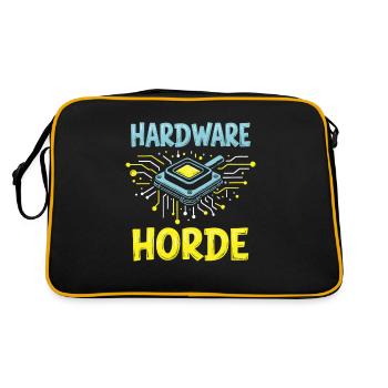 Hardware Engineer Team - Retro Bag - black/gold - Back