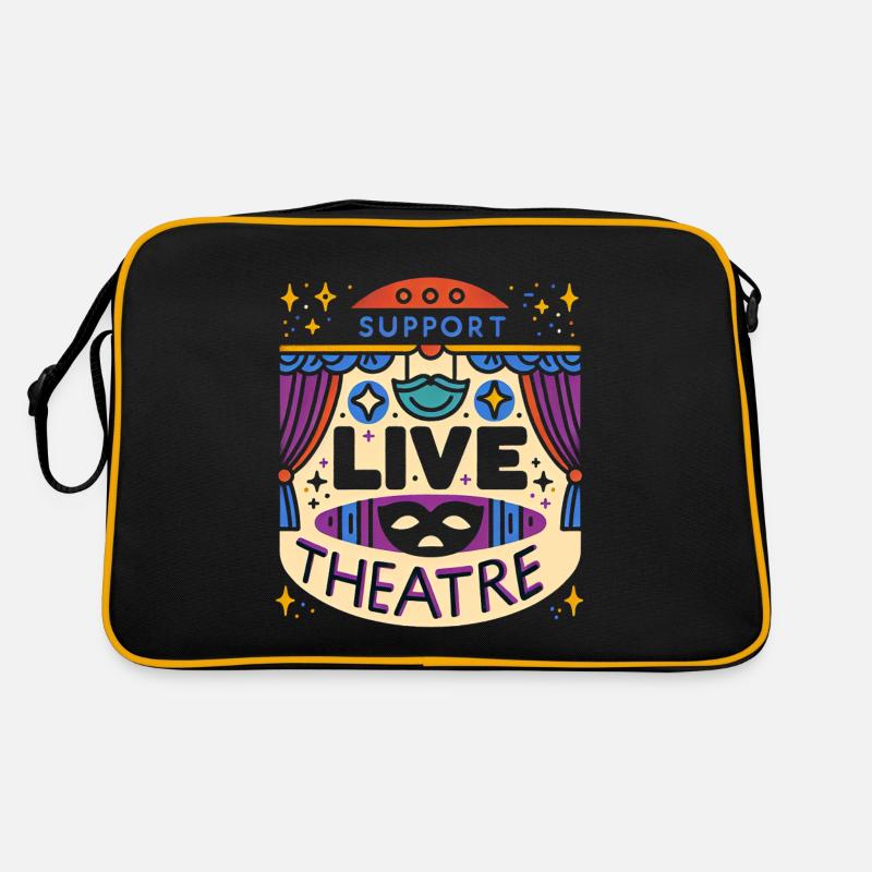 Support Live Theatre 5 Retro Tasche