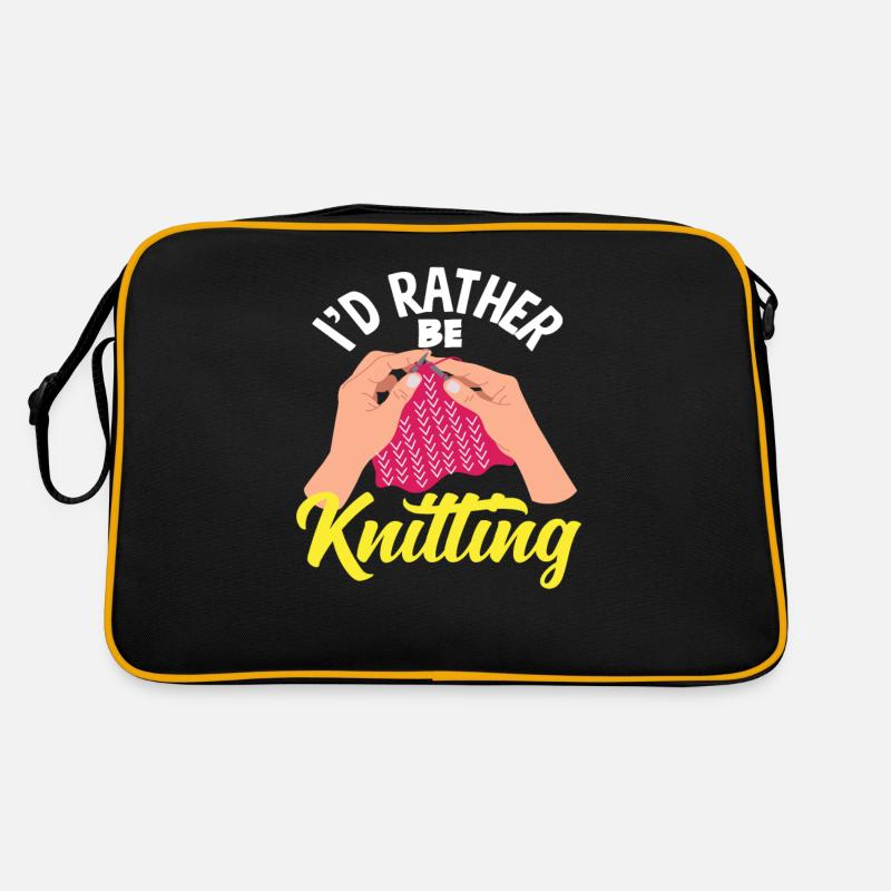 Better knitting than anything else Retro Bag