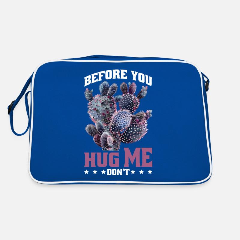 Before You Hug Me Don't 5 Retro Tasche