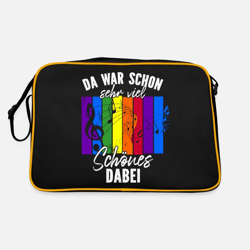 Beaucoup de belles choses avec : chef de chœur, professeur de musique Sac Retro