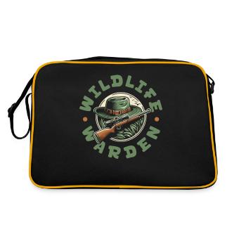 Hunting Supervisor Team - Retro Bag - black/gold - Back