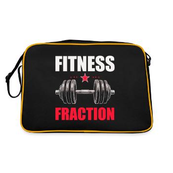 Fitness Trainer Personal Trainer Team - Retro Bag - black/gold - Back
