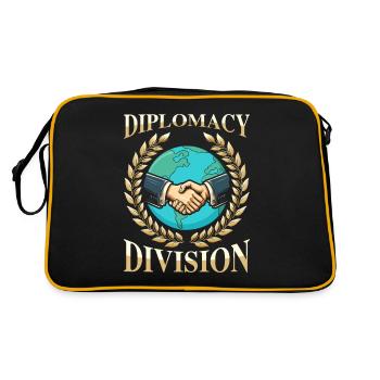 Équipe de diplomates - Sac Retro - noir/or - Dos