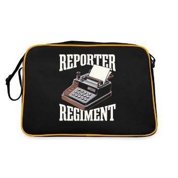 Court Reporter Team - Retro Bag - black/gold - Back