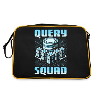 Database Administrator Squad - Retro Bag - black/gold - Back