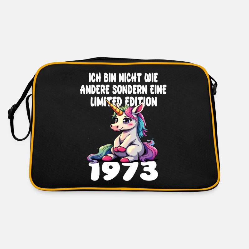 Edition Limitée 1973 Anniversaire Né 1973 Sac Retro