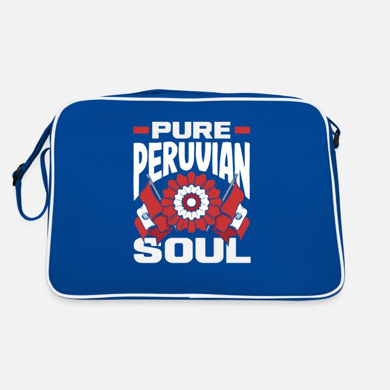 Peru Peruaner Geschenk Retro Tasche