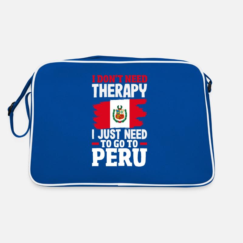 Peru Peruaner Geschenk Retro Tasche