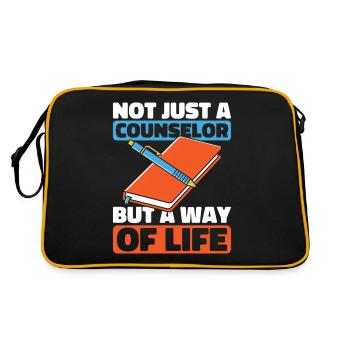 Conseiller - Sac Retro - noir/or - Dos