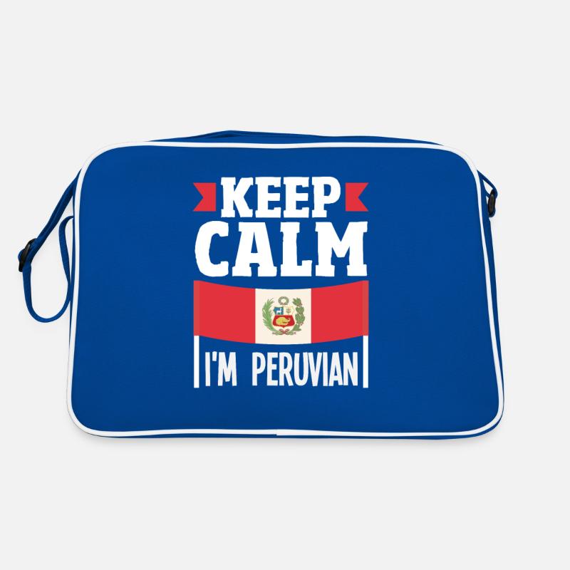 Peru Peruaner Geschenk Retro Tasche