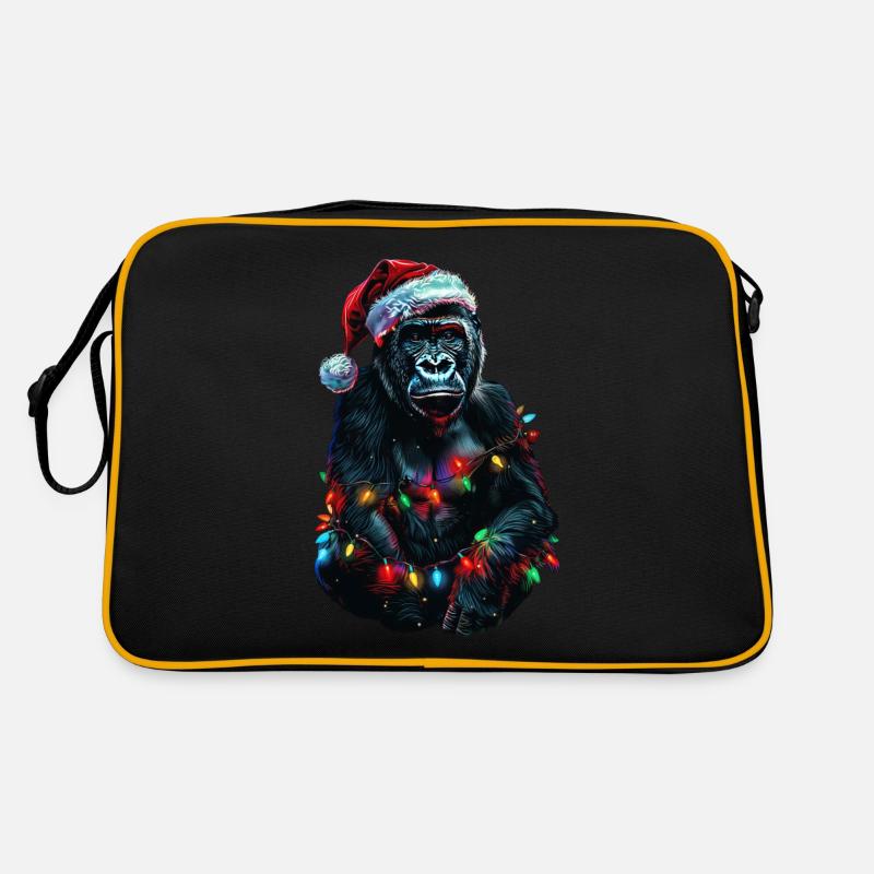 Noël des gorilles Sac Retro