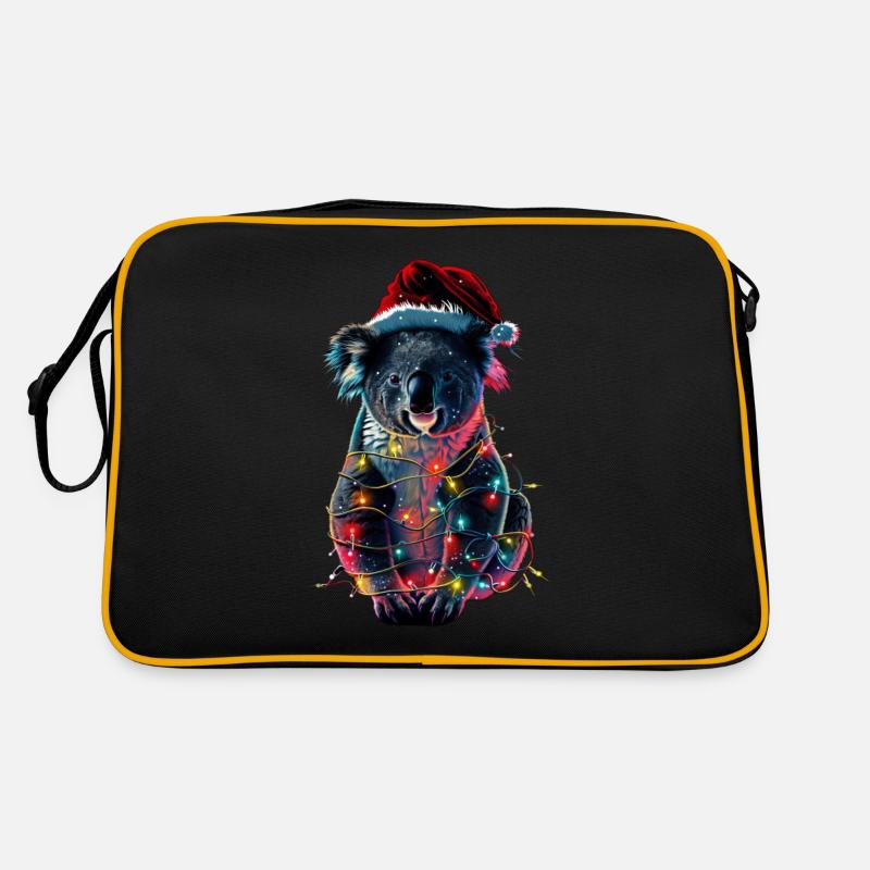 Koala Christmas Retro Bag