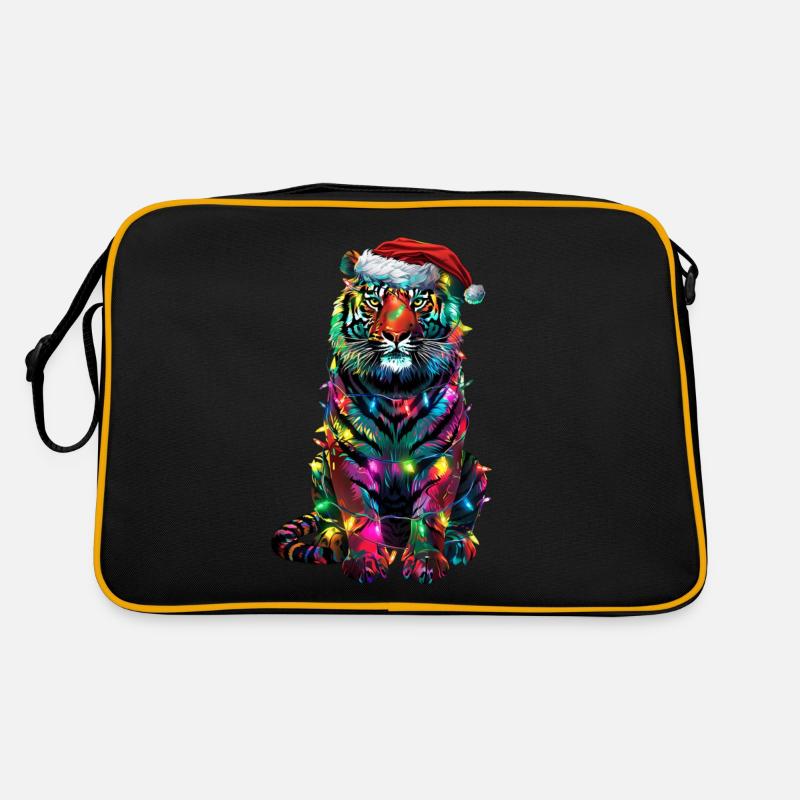 Noël du tigre Sac Retro