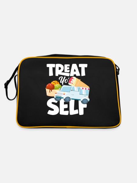 Cream Lover Cream Truck Cream - Retro Bag - black/gold - Back