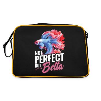 Pas parfait, mais Betta - Sac Retro - noir/or - Dos