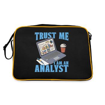 Analyst - Retro Bag - black/gold - Back