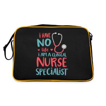 Specialist nurse - Retro Bag - black/gold - Back