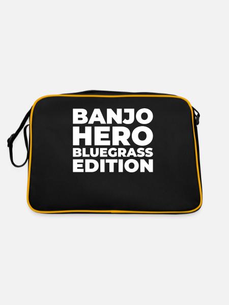 Banjo - Retro Bag - black/gold - Back