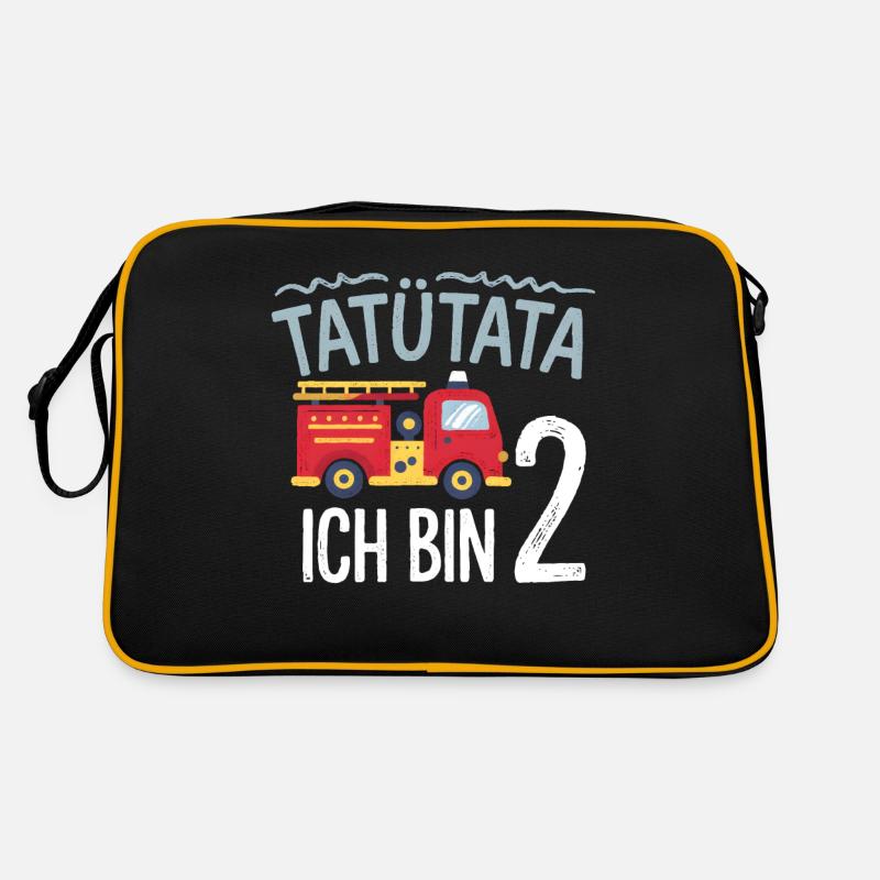 Tatütata Fire Brigade 2nd Birthday Retro Bag