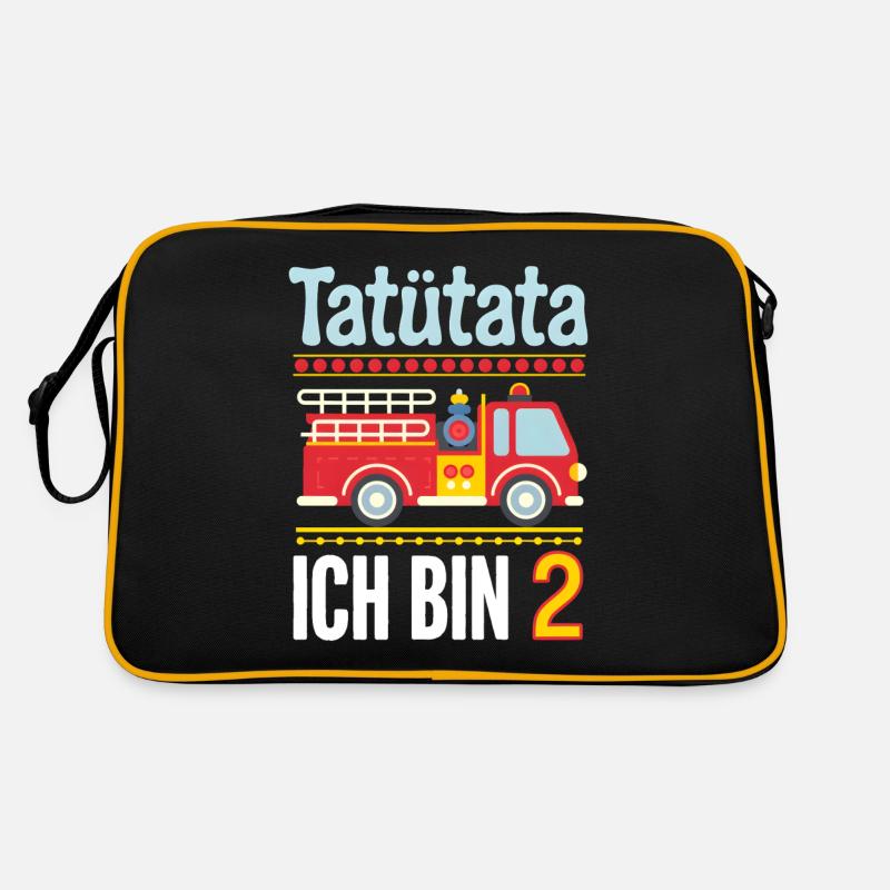 Tatütata Fire Brigade 2nd Birthday Retro Bag