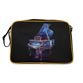 Piano - Sac Retro - noir/or - Dos