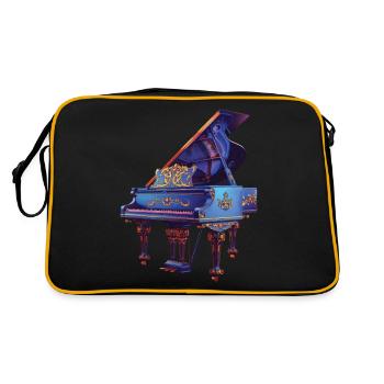 Piano - Sac Retro - noir/or - Dos