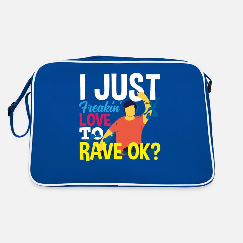Techno Lover - J’aime tellement la rave Sac Retro