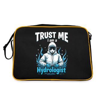 Hydrologue - Sac Retro - noir/or - Dos