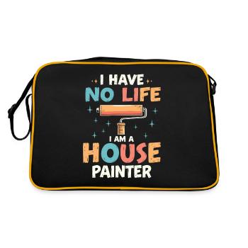 Painter - Retro Bag - black/gold - Back
