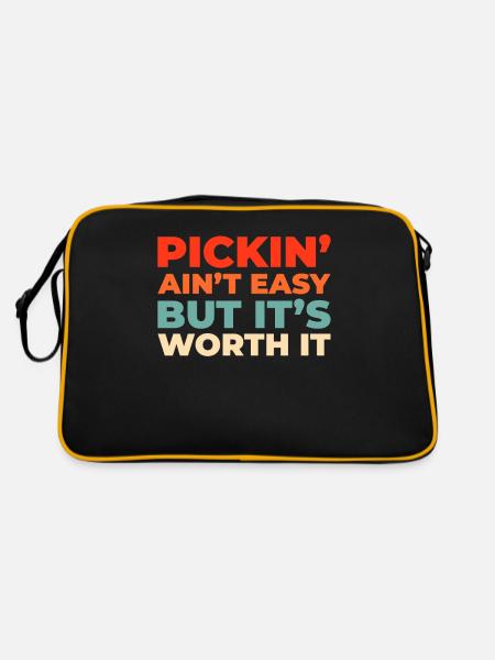 Banjo - Retro Bag - black/gold - Back